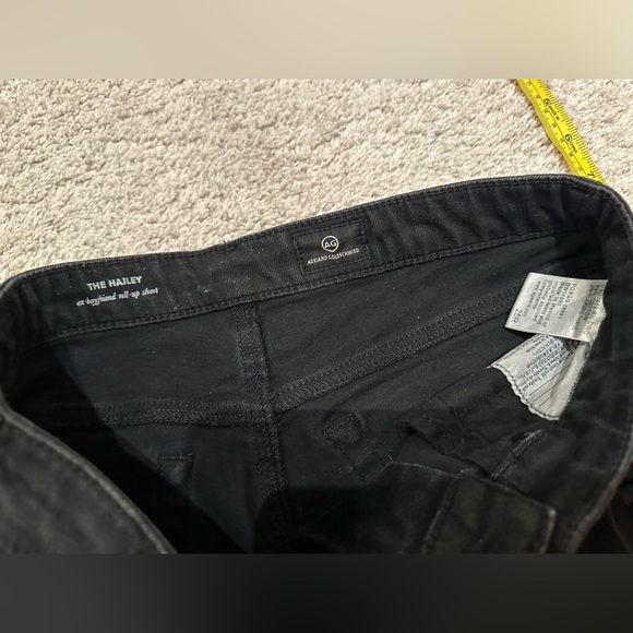 AG Adriano Goldschmied Denim - The Hailey Ex-Boyfriend Roll-Up Short - Size 25 - Picture 8 of 11